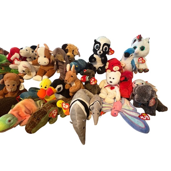 40 Ty Beanie Babies w/ swing tags - Picture 4 of 6